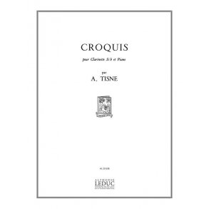 Antoine Tisné: Croquis Op.32, No.2 (Clarinet & Piano)