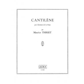 Maurice Thiriet: Cantilène (Clarinet & Piano)