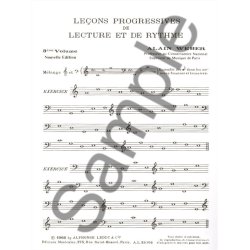 Alain Weber: Progressive Lessons in Theory and Rhythm (Volume 3)