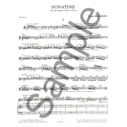 Pierre Max Dubois: Sonatine (Saxophone-Alto & Piano)