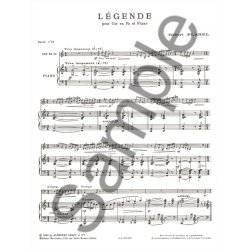 Robert Planel: L&eacute;gende (Horn & Piano)