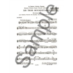 Pierre Max Dubois: Les 3 Mousquetaires, Divertissement (Quartet-Woodwind)