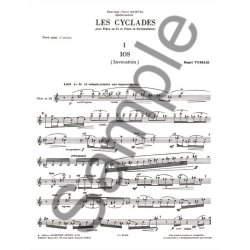 Henri Tomasi: Les Cyclades-Flute Solo
