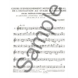 Henri Vachey: 40 Exercises with Treble and Bass clefs mixed