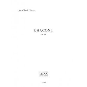 Jean-Claude Henry: Chacone (Organ)