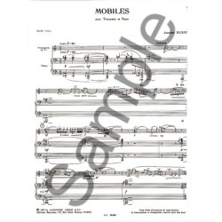 Jeanine Rueff: Mobiles (C trpt) (Trumpet & Piano)