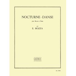 Eug&egrave;ne Bozza: Nocturne-Danse (Bassoon & Piano)