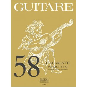 Domenico Giuseppe Scarlatti: Sonatas No.1 & No.9 (coll. Guitare No.58) (Guitar solo)