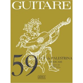 Giovanni Pierluigi da Palestrina: Ricercare des primo Tuono (coll. Guitare No.59) (Guitars 2)