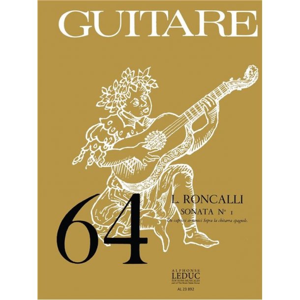 Ludovico Roncalli: Sonata No.1 (coll. Guitare No.64) (Guitar solo)
