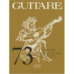 Franz Joseph Haydn: 2 Menuets c&eacute;l&egrave;bres (coll. Guitare No.73) (Guitar solo)