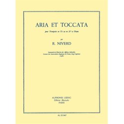 Lucien Niverd: Aria et Toccata (Trumpet & Piano)