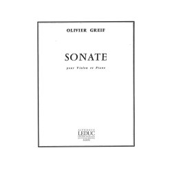 Olivier-Haridas Greif: Sonate (Violin & Piano)