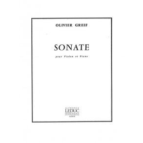 Olivier-Haridas Greif: Sonate (Violin & Piano)