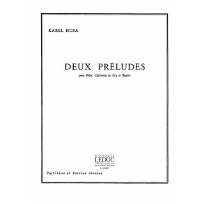 Karel Husa: 2 Préludes (Trio - Woodwind)