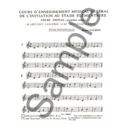 Henri Vachey: 50 Singing Exercises (C1)