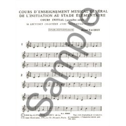 Henri Vachey: 50 Singing Exercises (C1)