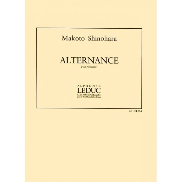 Shinohara Alternance Percussion Ensemble Book