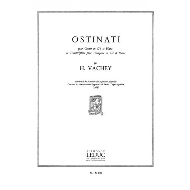 Henri Vachey: Ostinati (Trumpet & Piano)