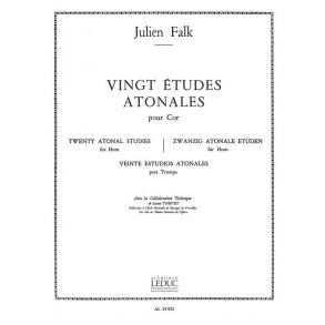 Julien Falk: 20 Etudes atonales (Horn solo)