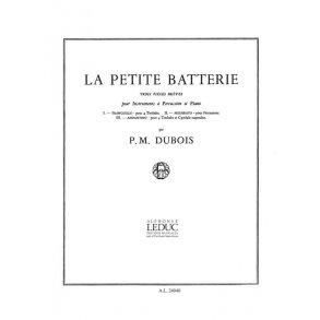 Pierre Max Dubois: La Petite Batterie (Percussion(s) & Piano)