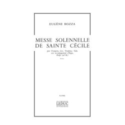Eug&egrave;ne Bozza: Messe solennelle de Sainte-C&eacute;cile (Ensemble-Brass 8 or more)
