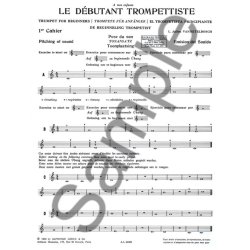L.Julien Vannettelbosch: Le D&eacute;butant Trompettiste Vol.1 (Trumpet solo)