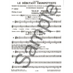 L.Julien Vannettelbosch: Le D&eacute;butant Trompettiste Vol.1 (Trumpet solo)