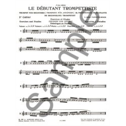 L.Julien Vannettelbosch: Le D&eacute;butant Trompettiste Vol.2 (Trumpet solo)