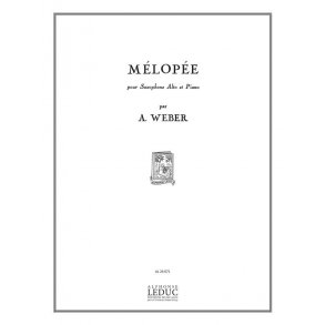 Alain Weber: Mélopée (Saxophone-Alto & Piano)