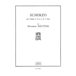 Hermann Reutter: Scherzo (Trumpet & Piano)