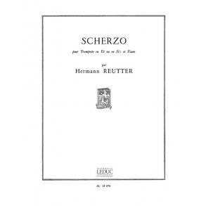 Hermann Reutter: Scherzo (Trumpet & Piano)
