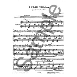 Eug&egrave;ne Bozza: Pulcinella (Clarinet & Piano)