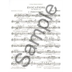 Henri Tomasi: Evocations (Oboe solo)