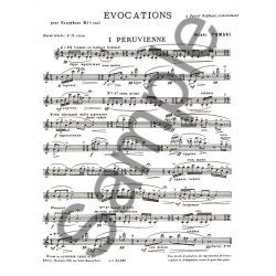 Henri Tomasi: Evocations (Saxophone solo)