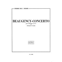 Pierre Max Dubois: Beaugency-Concerto (Clarinet & Piano)