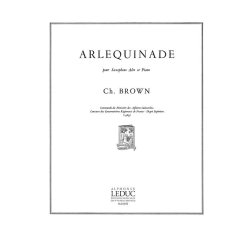 Charles Brown: Arlequinade (Saxophone-Alto & Piano)