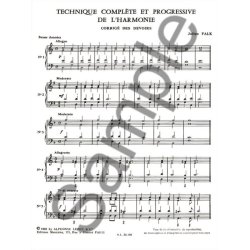 Julien Falk: Complete and Progressive Harmony Technique