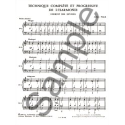 Julien Falk: Complete and Progressive Harmony Technique