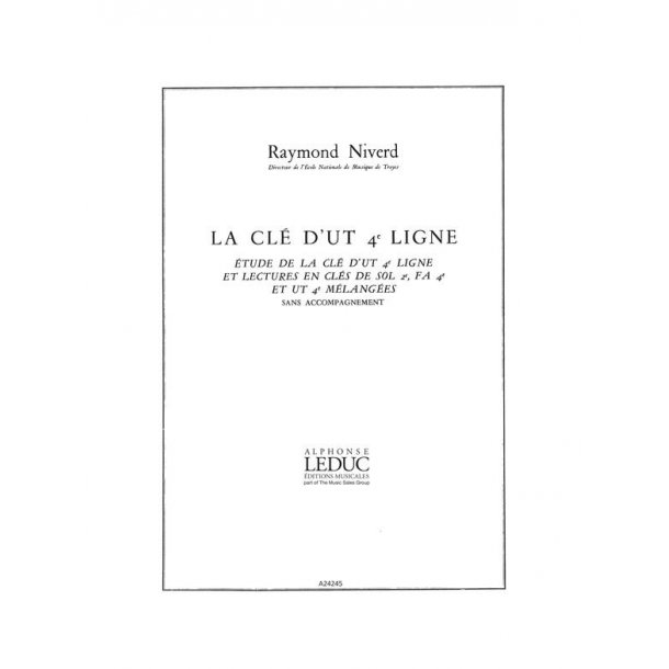 Niverd Cle D'ut 4eme Ligne Sans Accompagnement Technical Studies Book