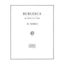 Harold Noble: Burlesca (Clarinet & Piano)