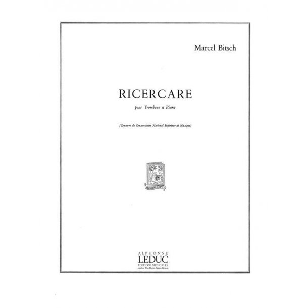 Marcel Bitsch: Ricercare (Trombone & Piano)