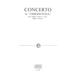 Pierre Max Dubois: Concerto dit 'l'Irrespectueux' (Trombone & Piano)