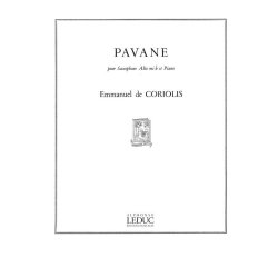 Emmanuel de Coriolis: Pavane (Saxophone-Alto & Piano)