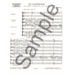Eug&egrave;ne Bozza: Octanphonie (Ensemble-Wind 8 or more)
