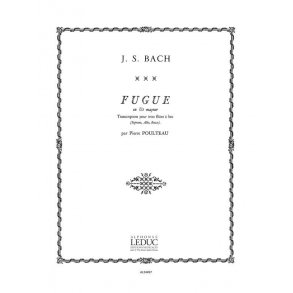 Johann Sebastian Bach: Fugue in C major (Recorders 3)