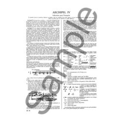 Andr&eacute; Boucourechliev: Archipel IV (Piano solo)