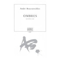 Boucourechliev Andre Ombres Orchestra Score