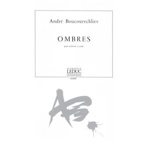 Boucourechliev Andre Ombres Orchestra Score