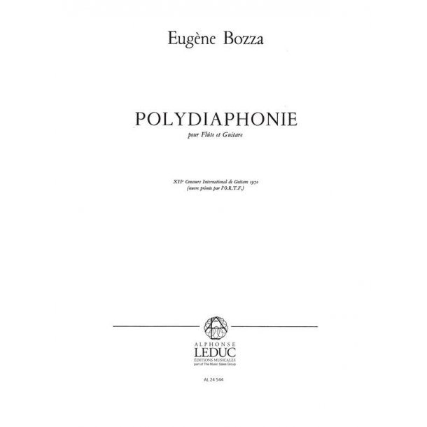 Eug&egrave;ne Bozza: Polydiaphonie (Flute & Guitar)